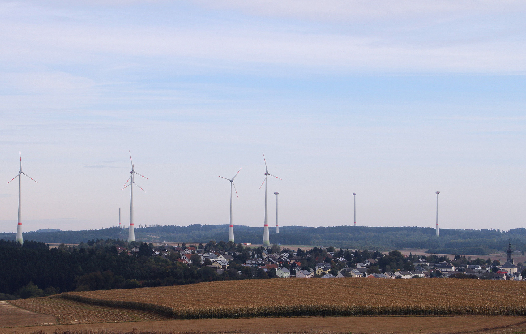 Energiewendewahnsinn in Trogen Oberfranken