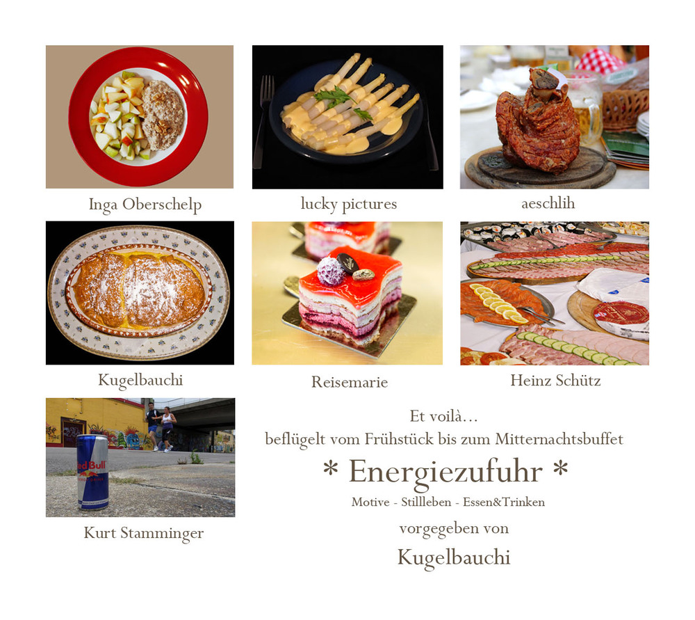 *Energiezufuhr* Collage von aeschlih