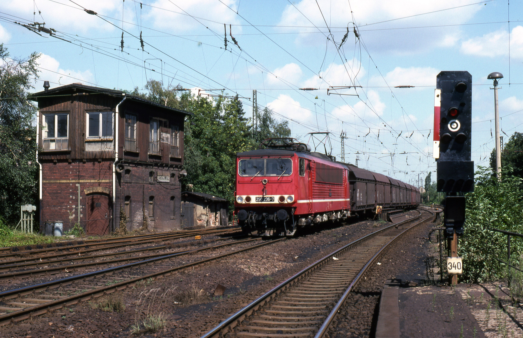 Energiezug in Gaschwitz