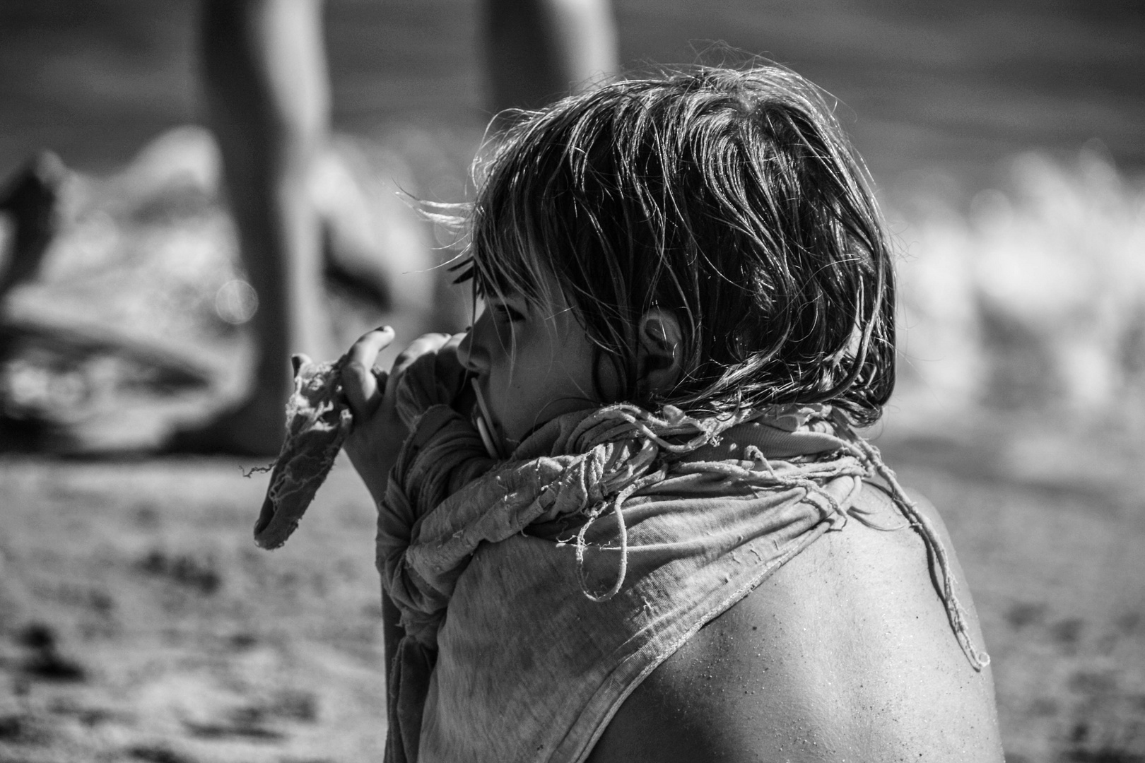 Enfant à la plage