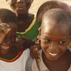 enfants dans le village de Saye en Mauritanie