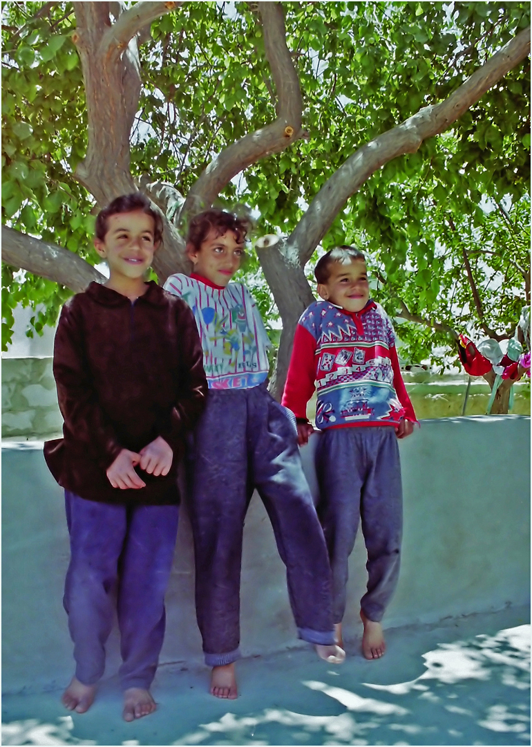 Enfants du village de Al Taybeh