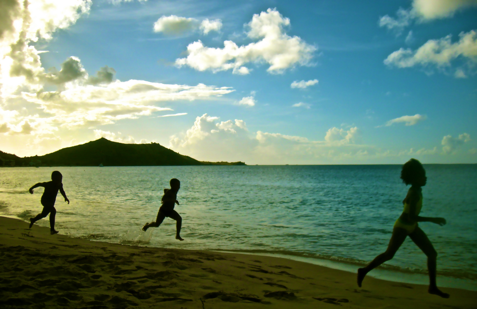 Enfants volants.