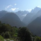 Engadin bei Soglio im September