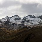 Engadin Bergketten Panorama