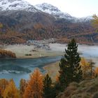 Engadin: der Nebel ist schon bald weg... (1)