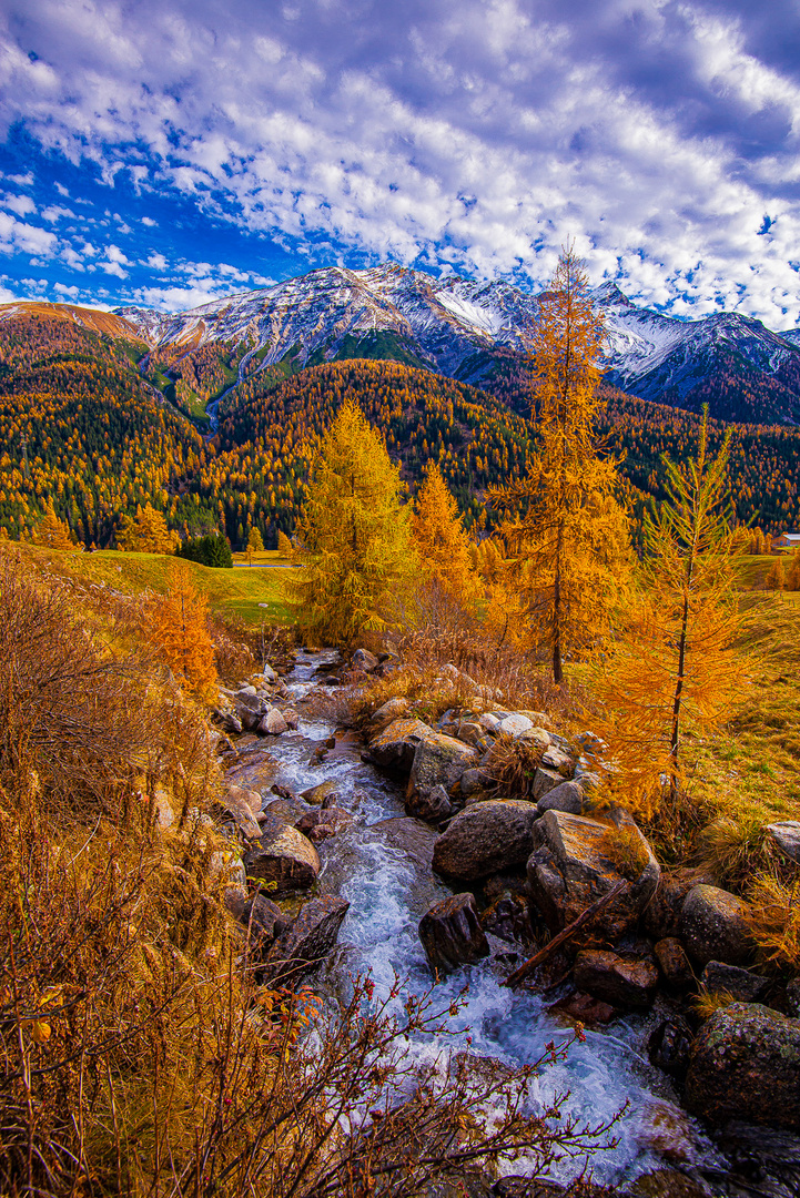 Engadin in Herbst