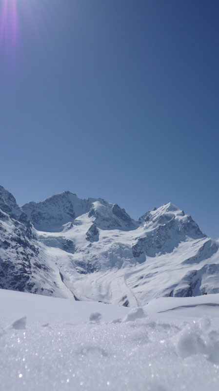 Engadina: Maggio sui ghiacciai 2009