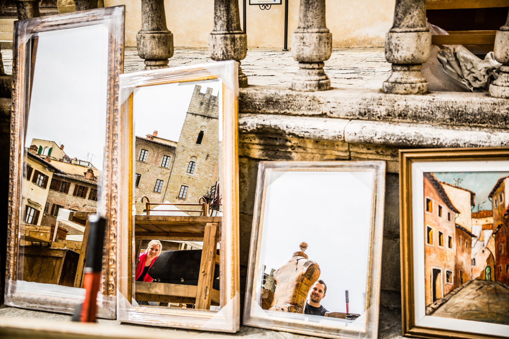 EngagementshootingToscana ganz anders als vorher