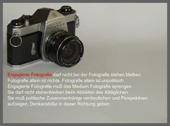 Engagierte Fotografie II