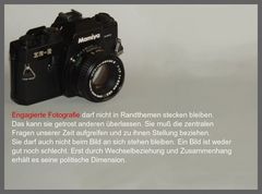 Engagierte Fotografie III