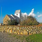 Engbjerg Kirke (DK), eine weithin sichtbare Landmarke