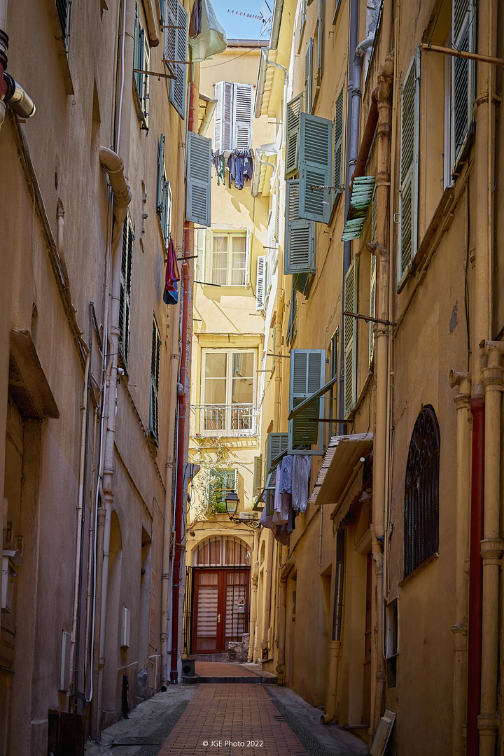 Enge Gasse in Menton