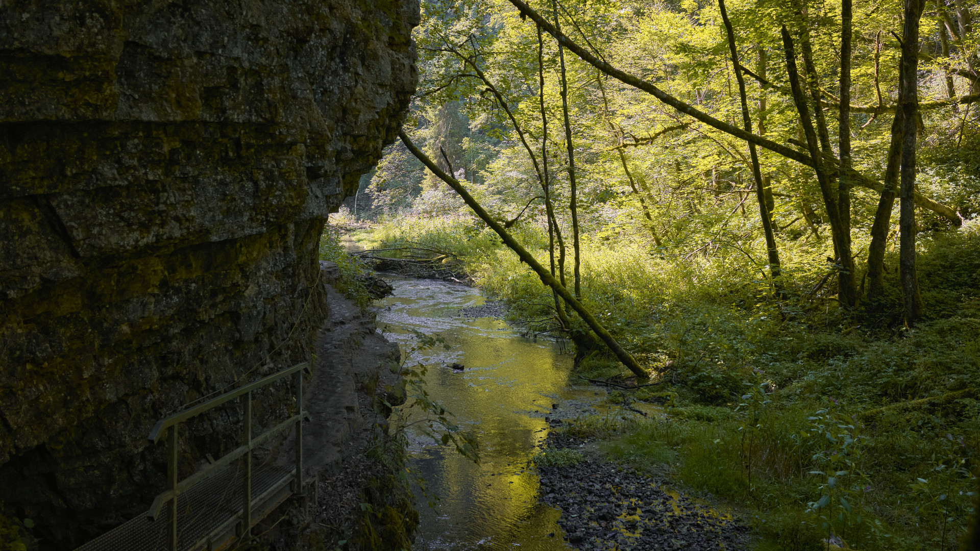 Enge Schlucht