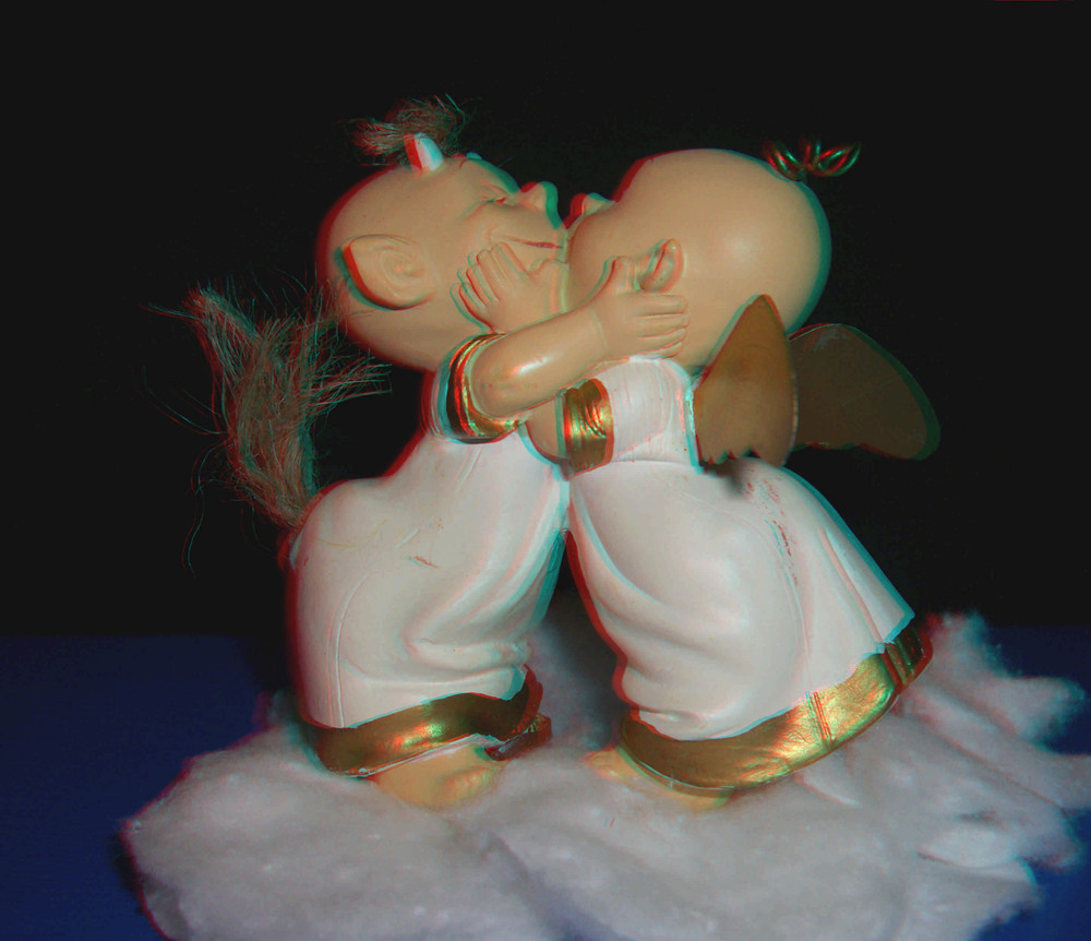 ENGEL (3D Anaglyphe rot/cyan)