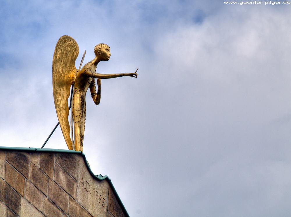 Engel auf dem Bischofssitz in Essen