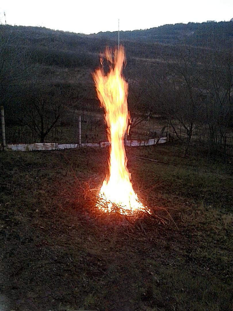 Engel in der Feuersäule