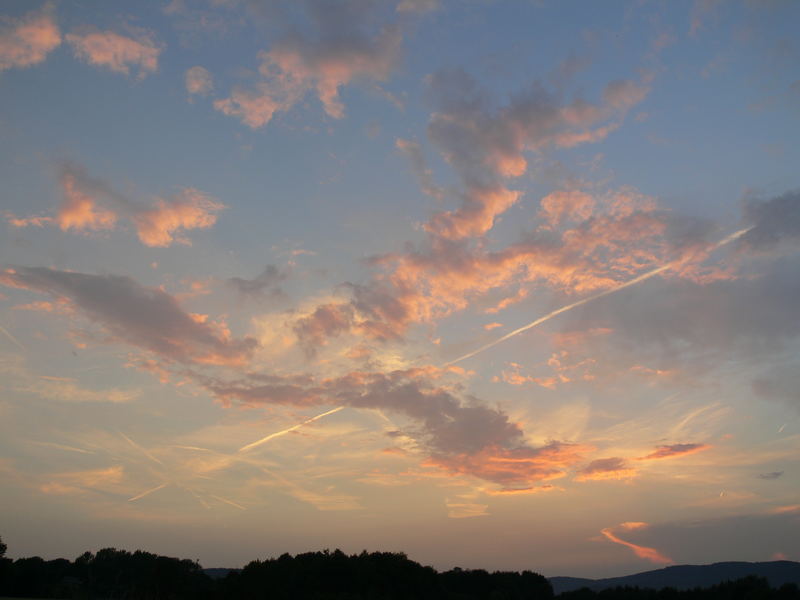 Engel in Wolken