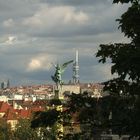 Engel über Prag