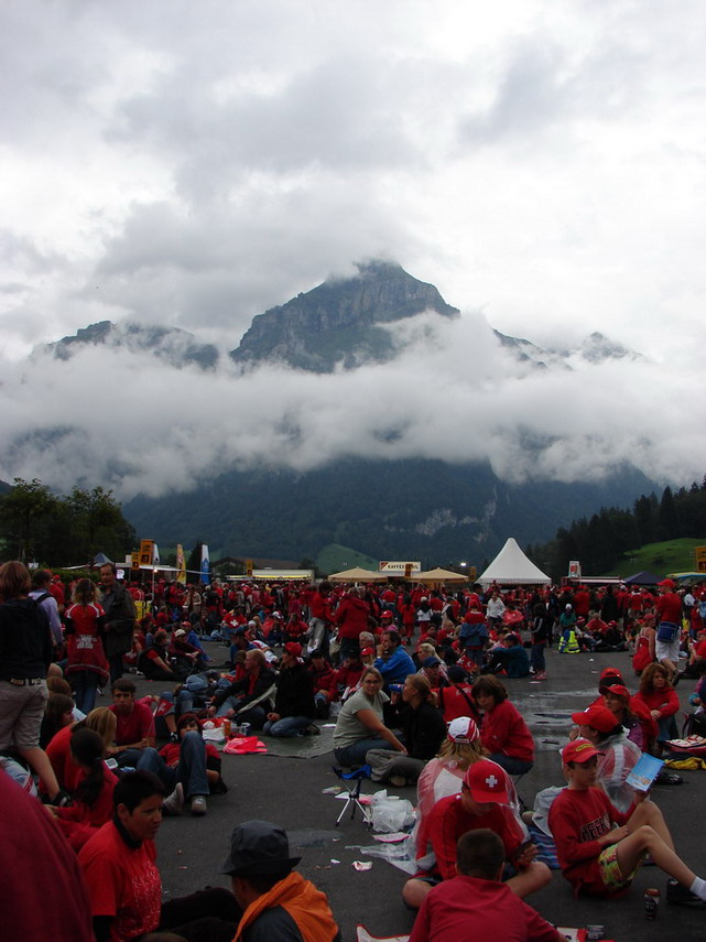 ENGELBERG - alle kammen in ROT