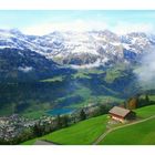 Engelberg aus der Gondel fotografiert