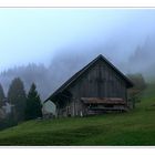 Engelberg im Nebel