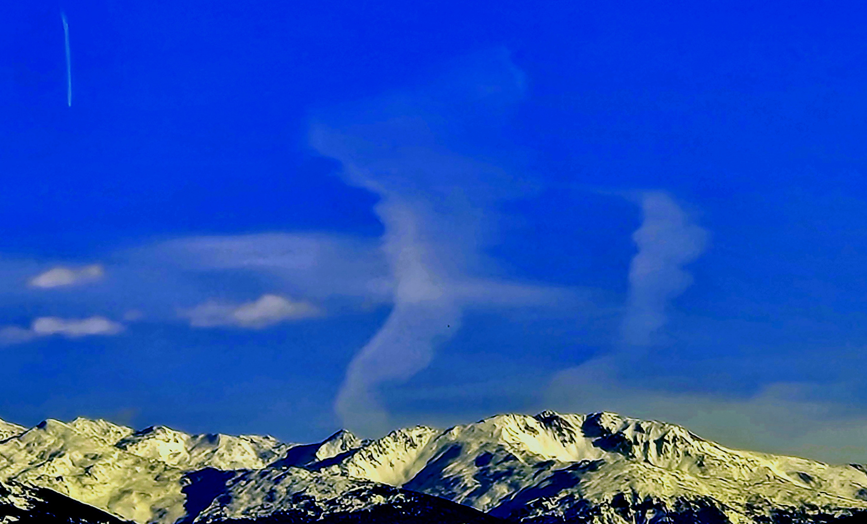 Engelerscheinung - Engelwolken