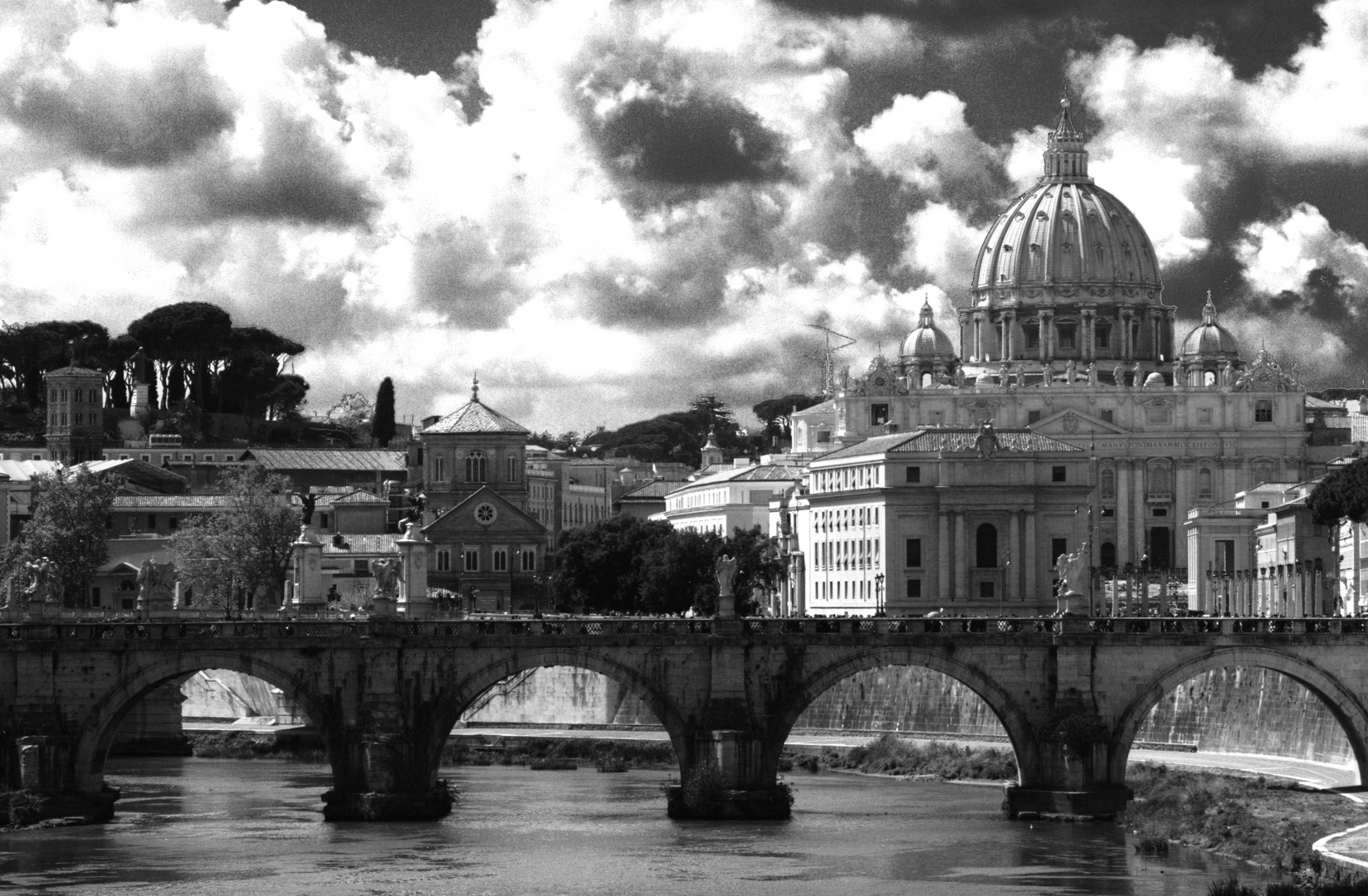 Engelsbrücke und Vatikan