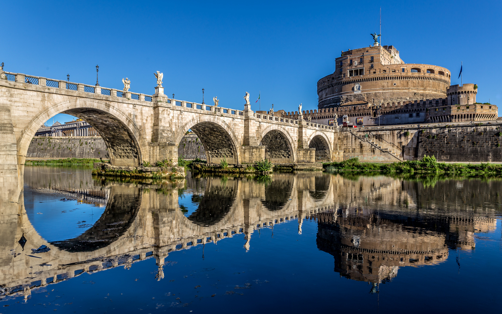 Engelsburg und Engelsbrücke