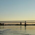 Engerser Eisenbahnbrücke über dem Rhein