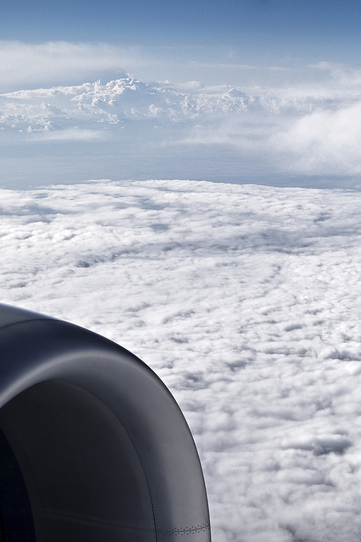 Engine and Clouds