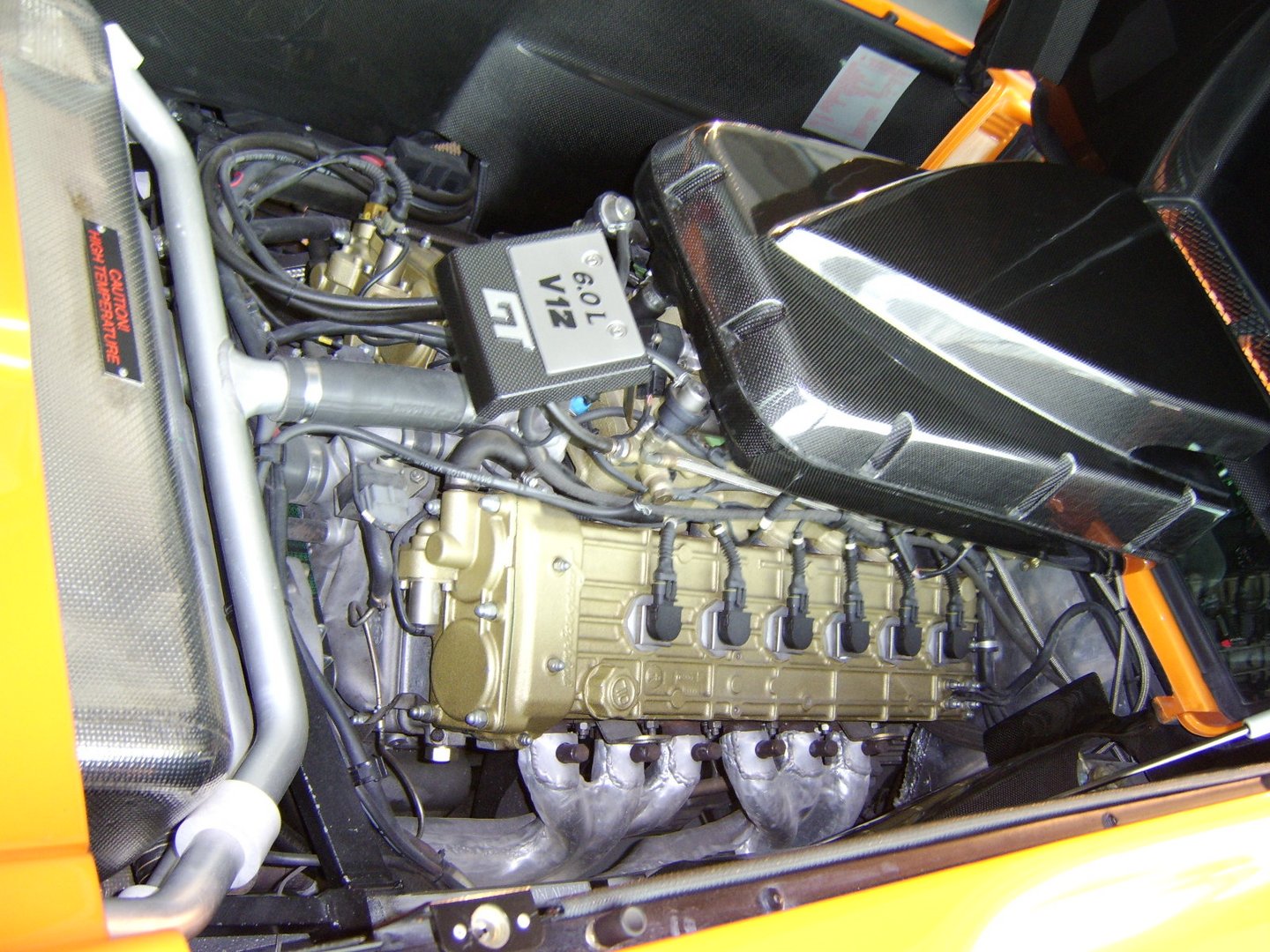 Engine of Lamborghini Diabolo GT