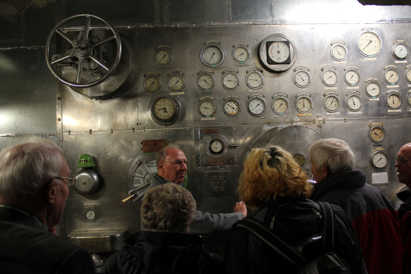 Engine room SS Rotterdam 2