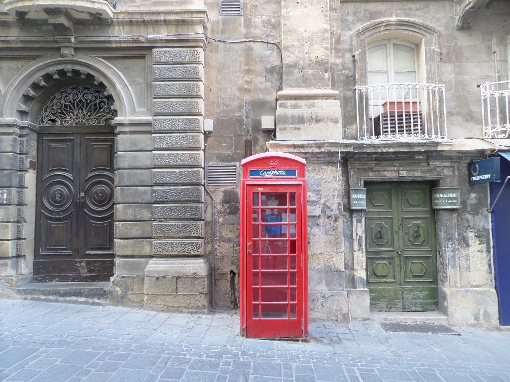 Englische Telefonzelle auf Malta