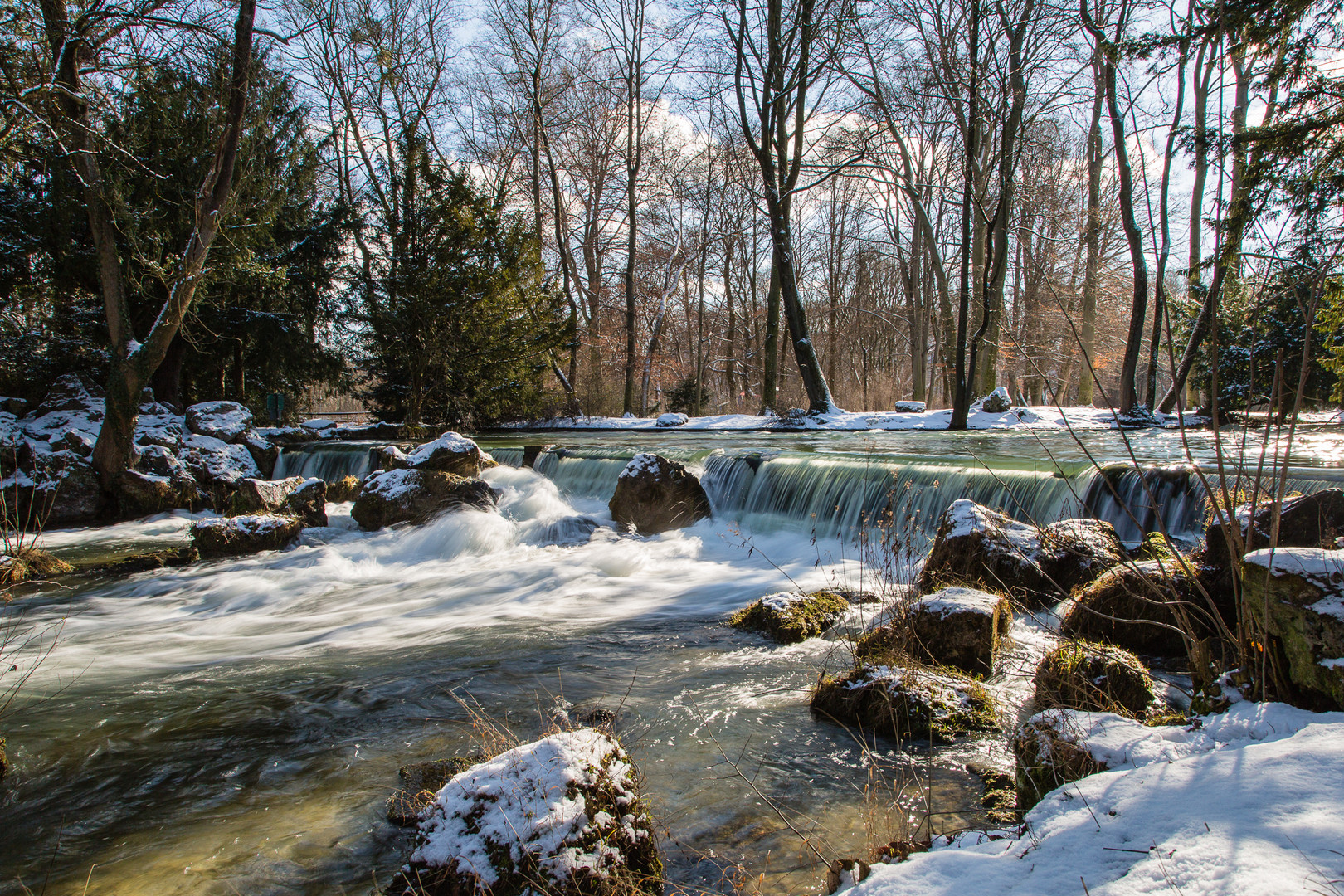 Englischer Garten im Winter - einfach schön...