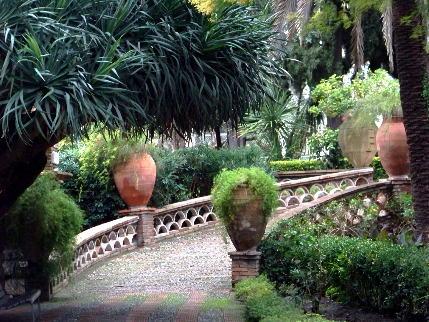 Englischer Garten in Taormina