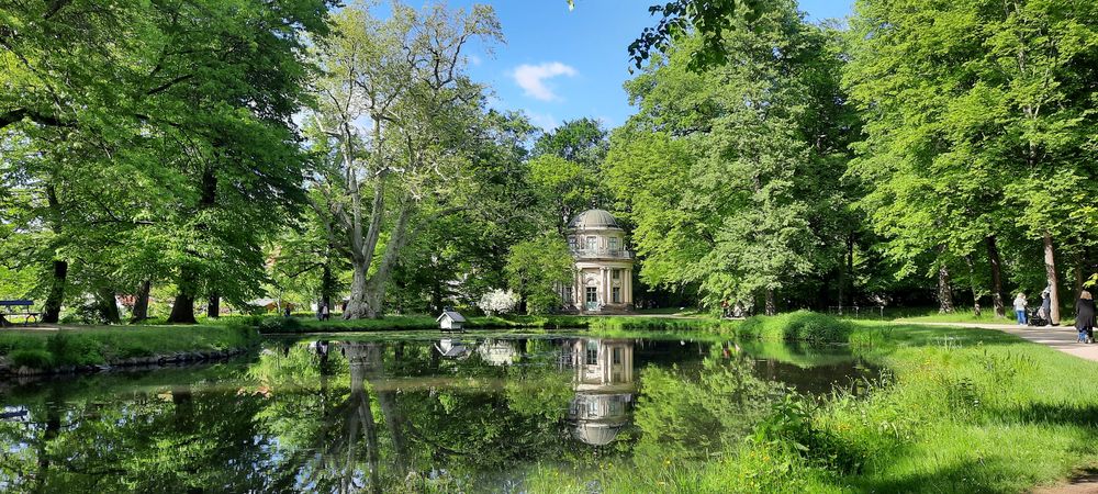 Englischer Pavillon im Schlossgarten Pillnitz Foto & Bild deutschland