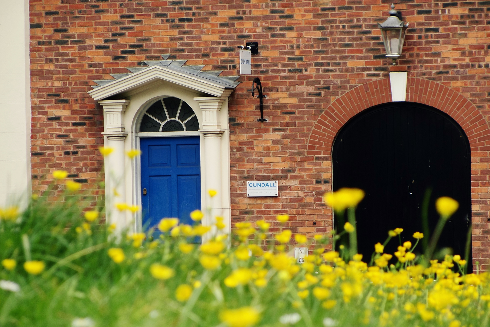 English Doors in Summer