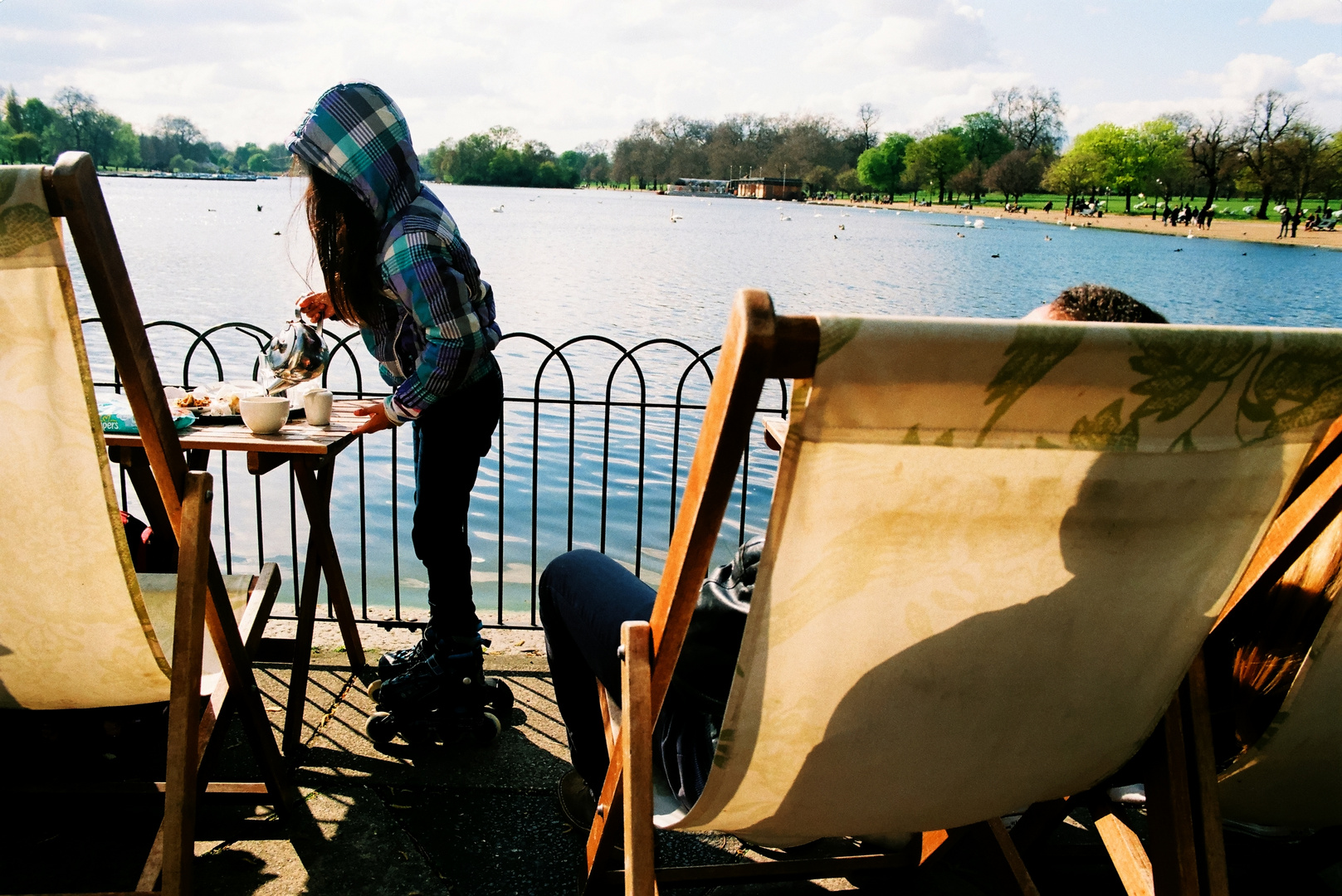 English tea in Hyde Park - London