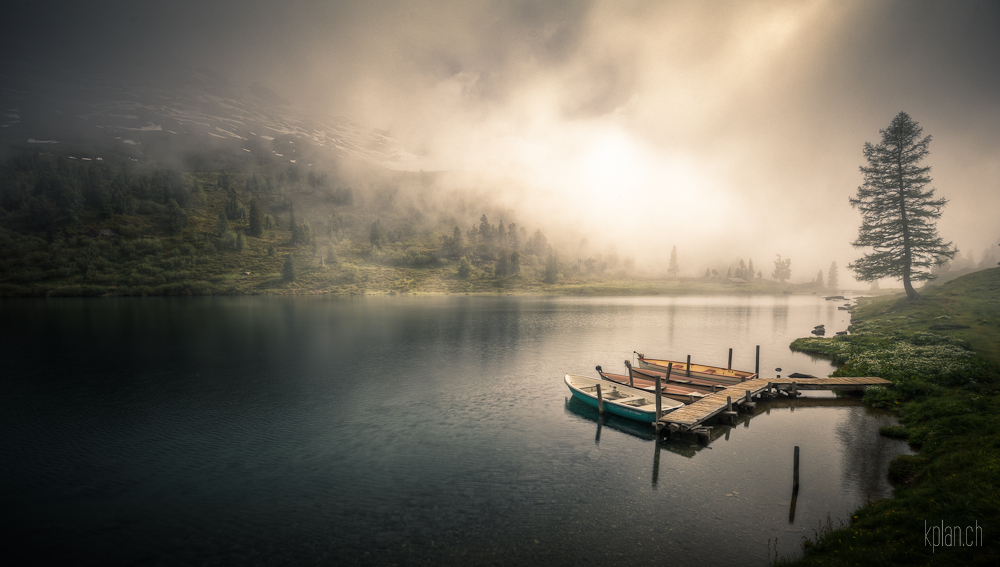 ~ Engstlensee im Nebel ~