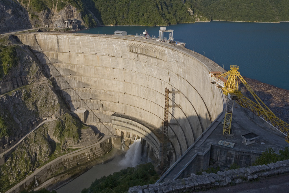 Enguri-Staumauer Georgien