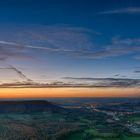 Eningen, Pfullingen und Reutlingen zur blauen Stunde