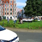 ENJOY THE SILENCE by VOLKSWAGEN e-Mobility am Lichtenbergplatz in Hannover-Linden 3/4