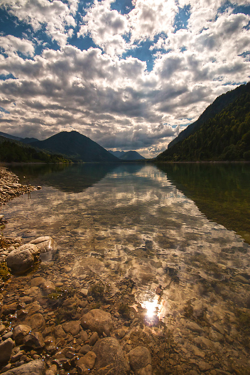 Enjoy the silence on Sylvensteinspeicher