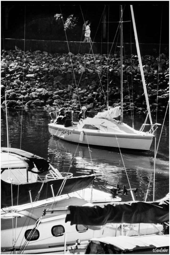 Enjoying Some Late Summer Sunshine - A Granville Island Moment