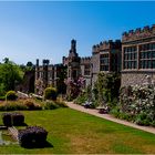 Enjoying the gardens at Haddon Hall