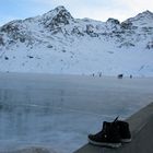 Enjoying winter on ice
