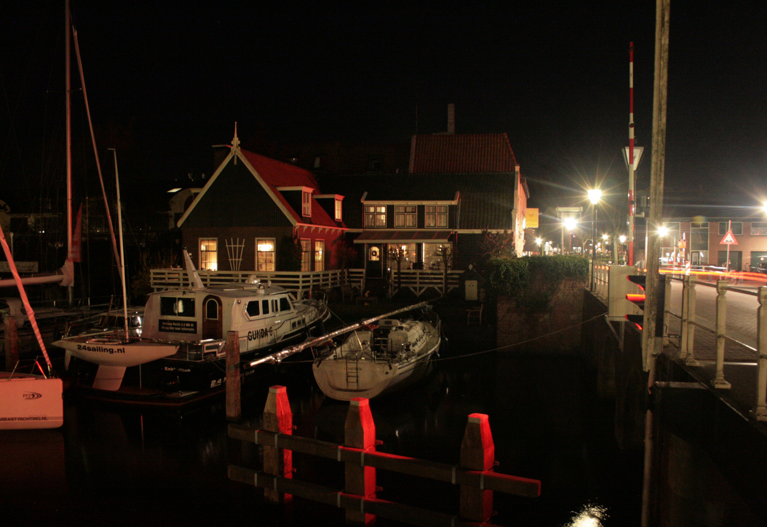 Enkhuizen bei Nacht