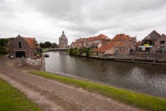 Enkhuizen - Eiland with "Drommedaris" City Gate 2