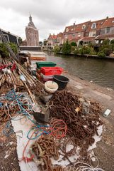 Enkhuizen - Eiland with "Drommedaris" City Gate 3